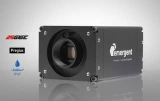 Figure 1: Emergent Vision Technologies offers several camera models with third-generation Sony Pregius image sensors.