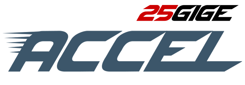 Accel 25GigE Line Scan Camera Logo
