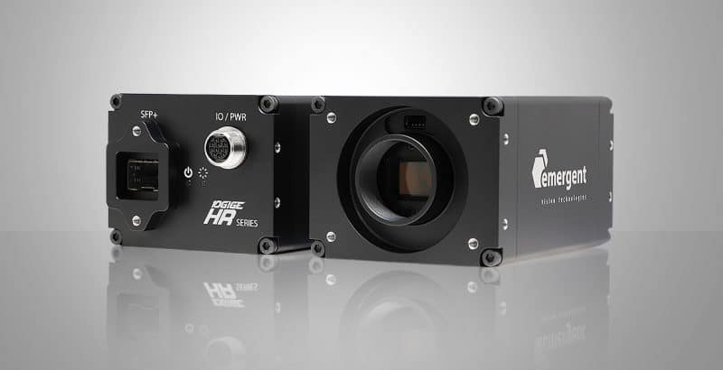 HR-8000-SB-U: UltraViolet imaging capable 8.1MP 10GigE camera with Sony Pregius S IMX487 CMOS sensor