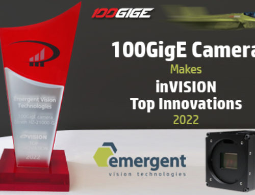 HZ-21000-G 100GigE Camera Named inVISION Top Innovation for 2022