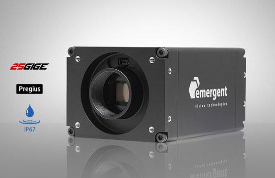 Figure 1: Emergent Vision Technologies offers several camera models with third-generation Sony Pregius image sensors.