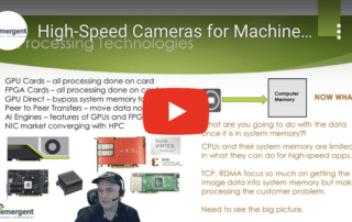 High-Speed Cameras for Machine Vision Applications, From 10GigE to 100GigE