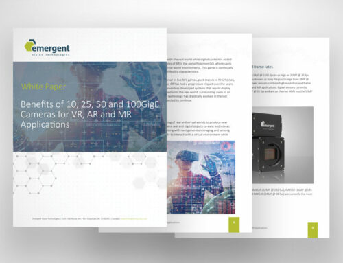 White Paper: Benefits of 10, 25, 50 and 100GigE Cameras for VR, AR and MR Applications