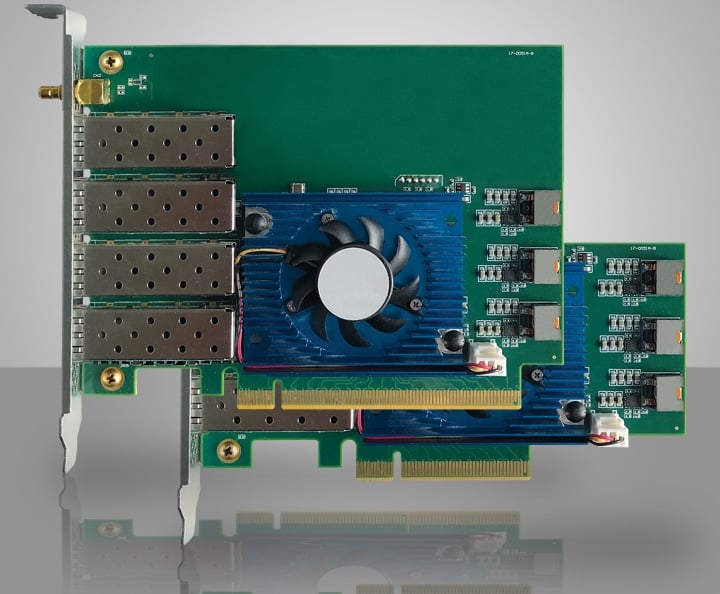 Hermes 25GigE network interface card