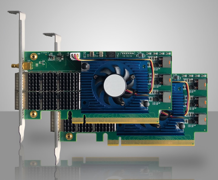 Zeus 100GigE network interface card
