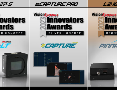 Emergent Wins Three 2023 Vision Systems Design Innovators Awards for High-Speed Machine Vision Cameras and Software