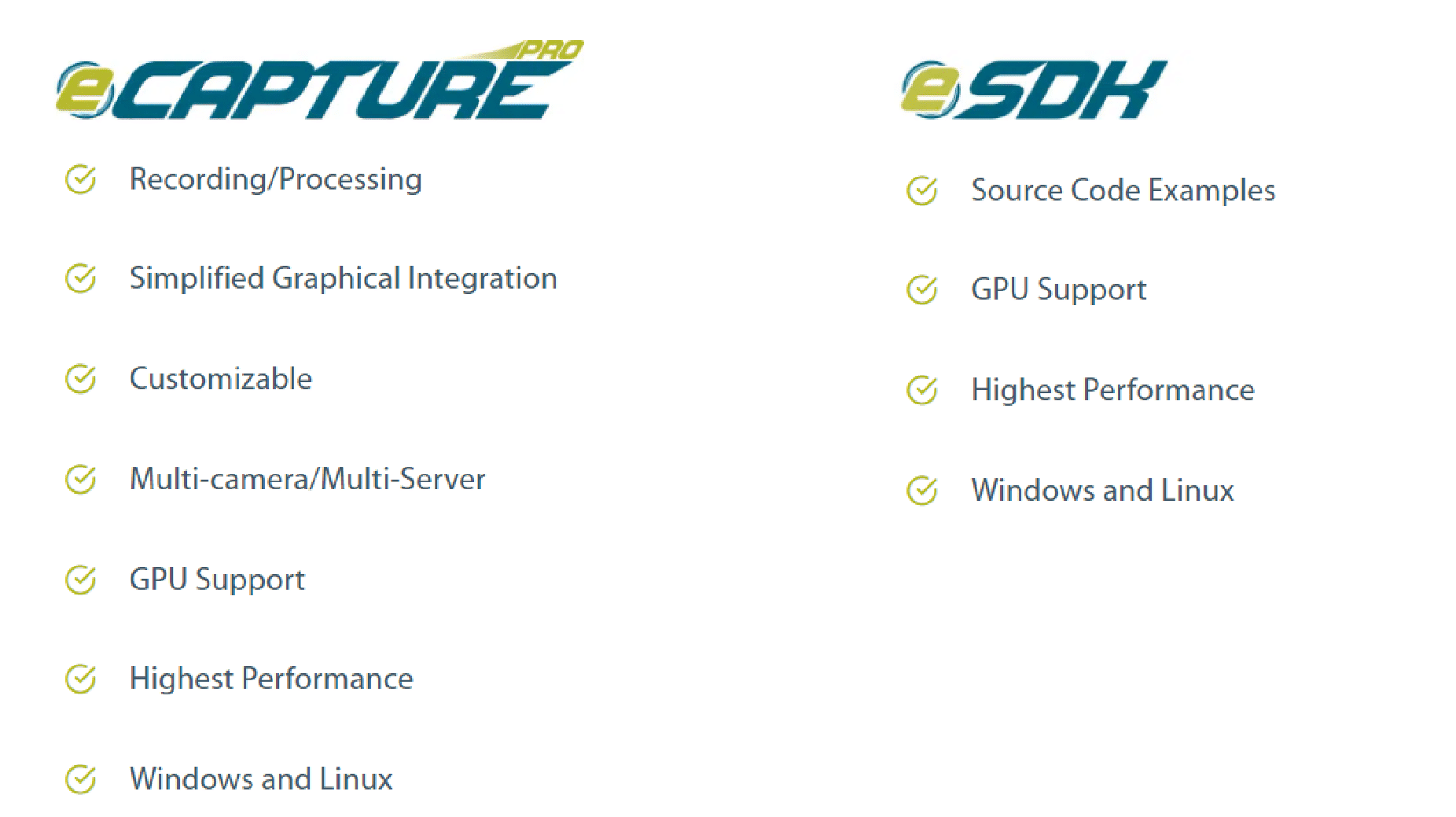 high speed gigevision multi camera real world examples with gpu direct and fpga cards ecapture 1@3x