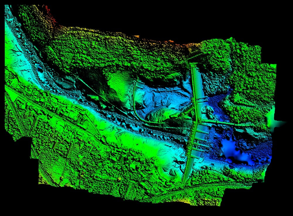 aerial imaging and mapping high,resolution,digital,altitude,model,of,agoyan,hydroelectric,dam,in