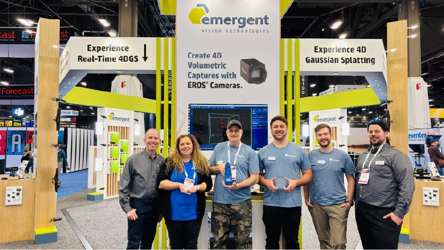The Emergent Vision Technologies team at NAB 2026